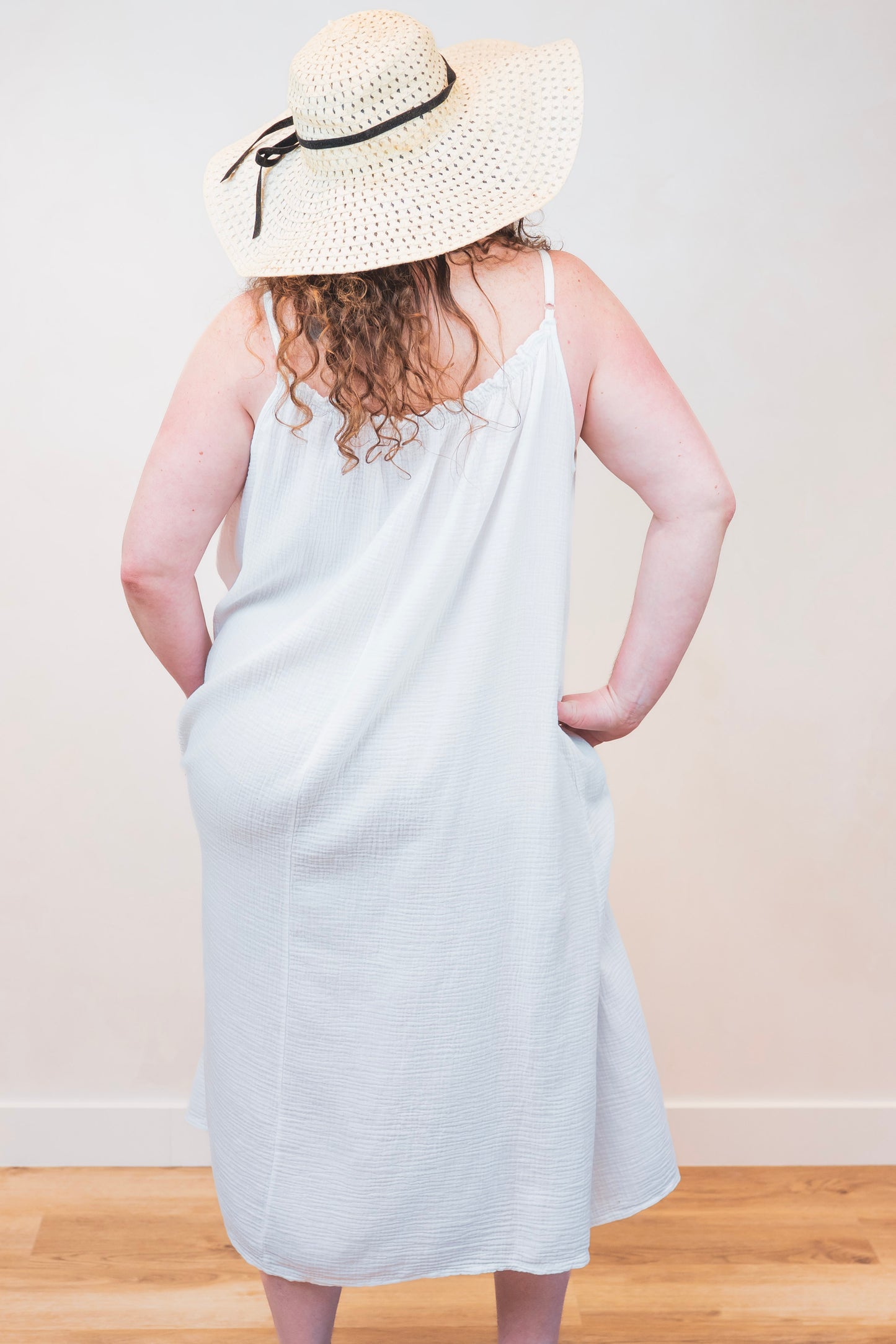 Robe d'été blanche