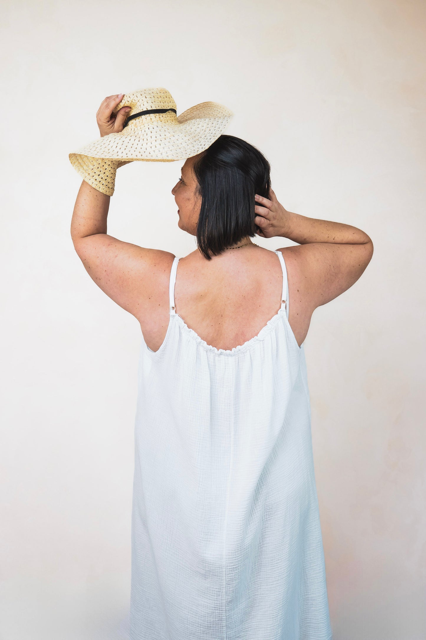 Robe d'été blanche