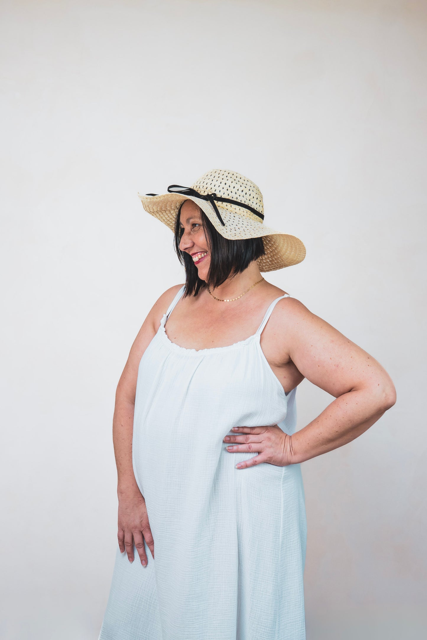 Robe d'été blanche