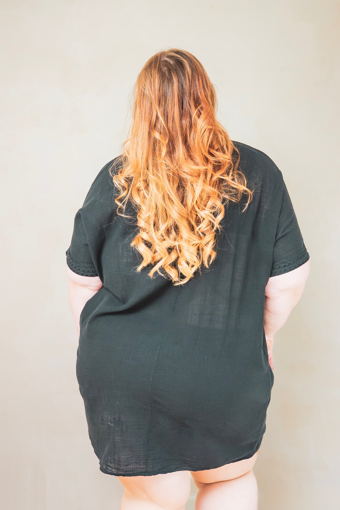 Robe basic noire