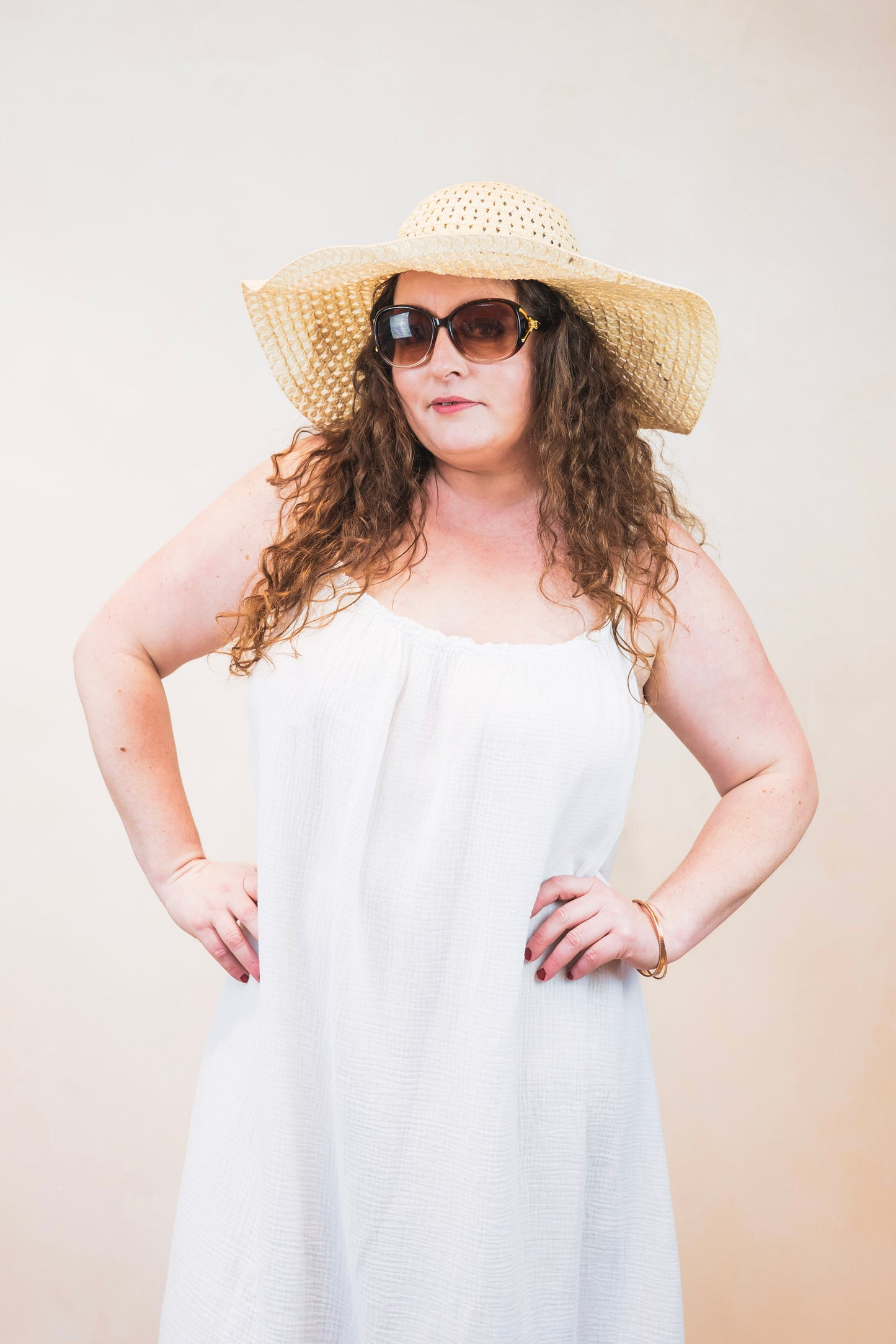 Robe d'été blanche