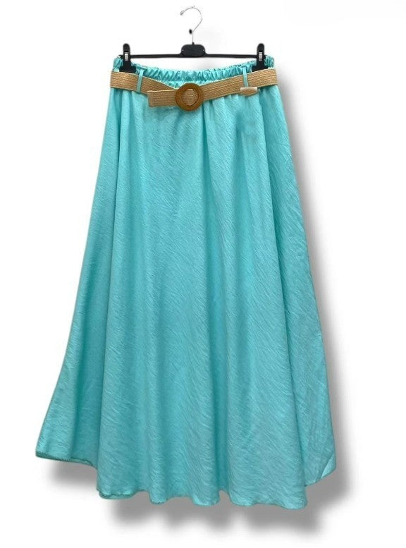 Jupe turquoise