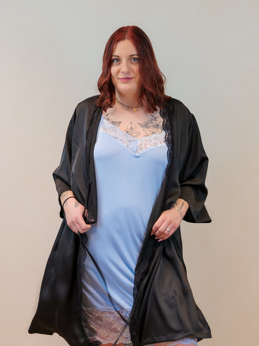 Robe nuisette bleue