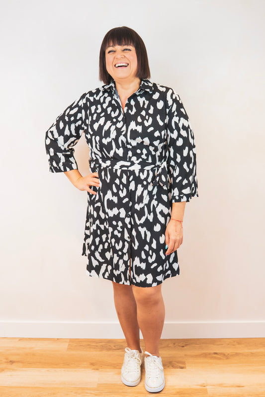 Robe chemise fluide
